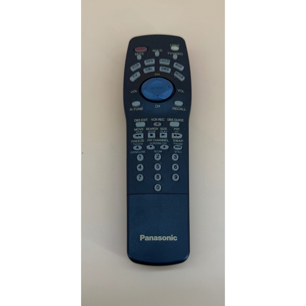 Panasonic Remote Control EUR511510 Universal Blue Excellent Multi Device